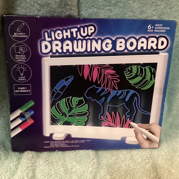 NEW Light Up LED Drawing Board FUN FOR EVERYONE! 💡 - Picture 1 of 8